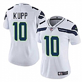 Women's Seattle Seahawks #10 Cooper Kupp White 2025 Vapor Limited Stitched Jersey Dzhi,baseball caps,new era cap wholesale,wholesale hats